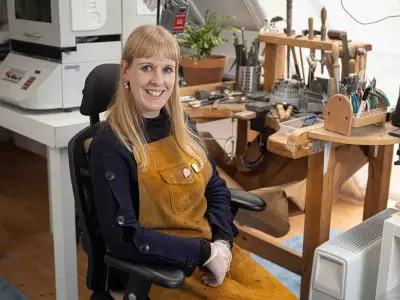Jeweller discovers she is following in her great-great-grandfather's footsteps