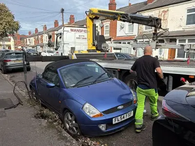 Mouldy car finally removed from Handsworth road after four years