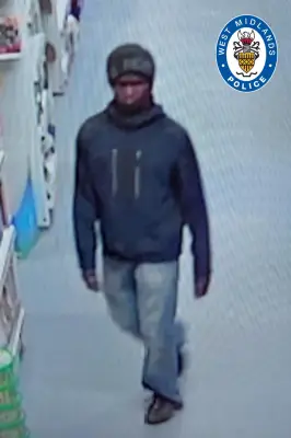 Police release image of man in Dudley shop sexual assault probe