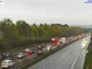 M42 crash causes 30-minute delays between junctions 3 and 2 southbound