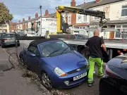 Mouldy car finally removed from Handsworth road after four years